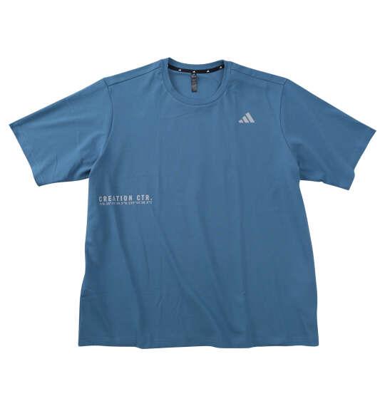 大きいサイズ メンズ adidas VERBIAGE 半袖 Tシャツ ダスキーインク 1248-6202-3 3XL 4XL 5XL