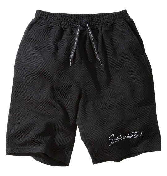 大きいサイズ メンズ in the attic 膨れジオメジャガード ハーフパンツ ブラック 1254-6210-2 3L 4L 5L 6L