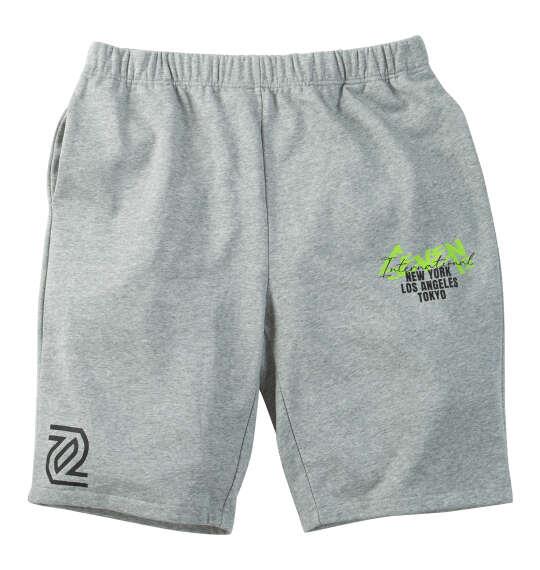 大きいサイズ メンズ SEVEN2 裏毛 スウェット ハーフパンツ ヘザーグレー 1264-6200-1 3L 4L 5L 6L 8L