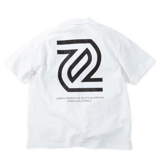 大きいサイズ メンズ SEVEN2 天竺 半袖 ポロシャツ ホワイト 1268-6211-1 3L 4L 5L 6L 8L