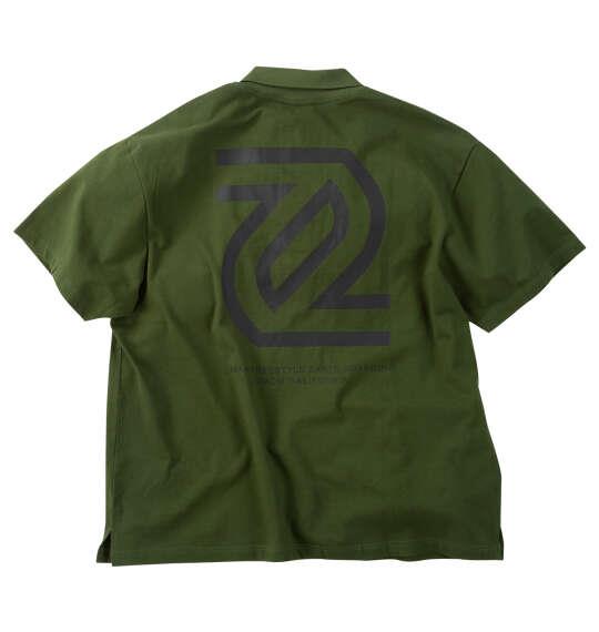 大きいサイズ メンズ SEVEN2 天竺 半袖 ポロシャツ カーキ 1268-6211-3 3L 4L 5L 6L 8L