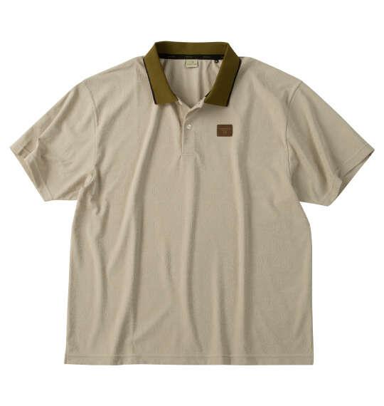 大きいサイズ メンズ SY32 by SWEET YEARS ジャガード 半袖 ポロシャツ ベージュ 1278-6277-1 3L 4L 5L 6L