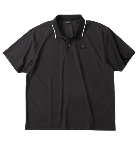 大きいサイズ メンズ SY32 by SWEET YEARS ジャガード 半袖 ポロシャツ ブラック 1278-6277-2 3L 4L 5L 6L