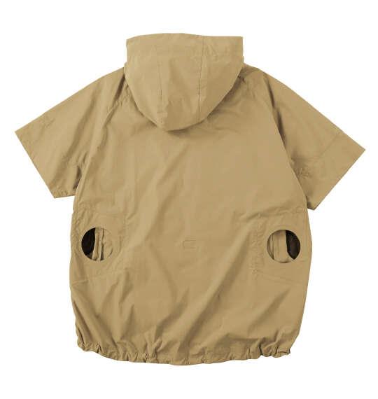 大きいサイズ メンズ TULTEX 空調服 半袖 ブルゾン ベージュ 1273-6201-1 3L 4L 5L 6L 8L
