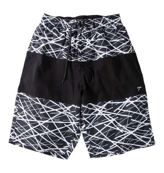 大きいサイズ メンズ OCEAN PACIFIC マイクロツイル サーフパンツ ブラック 1274-6235-2 3L 4L 5L 6L