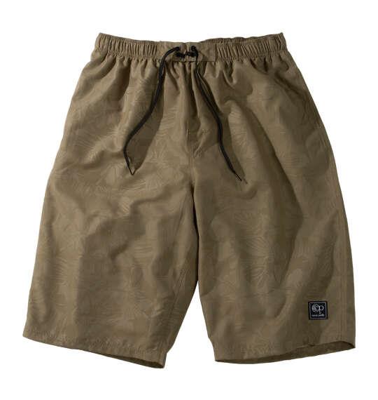 大きいサイズ メンズ OCEAN PACIFIC エンボスプリント サーフパンツ カーキ 1274-6237-1 3L 4L 5L 6L 8L