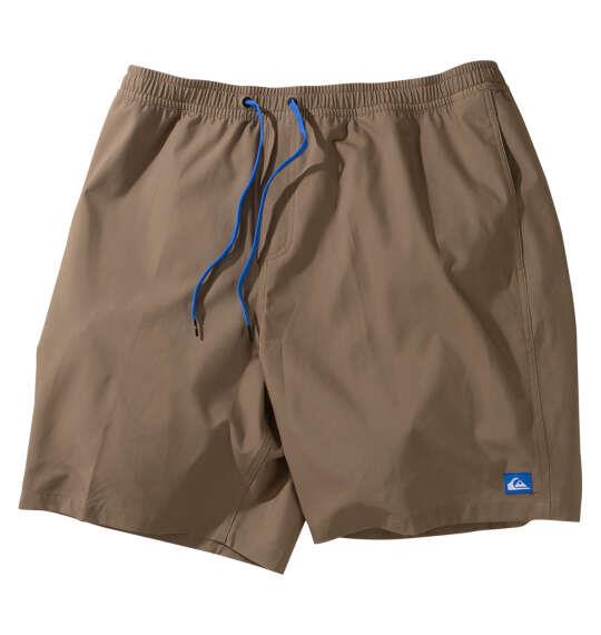 大きいサイズ メンズ Quiksilver SOLID VOLLEY 19NB 水陸両用 ショーツ カーキ 1274-6267-1 3L 4L 5L 6L