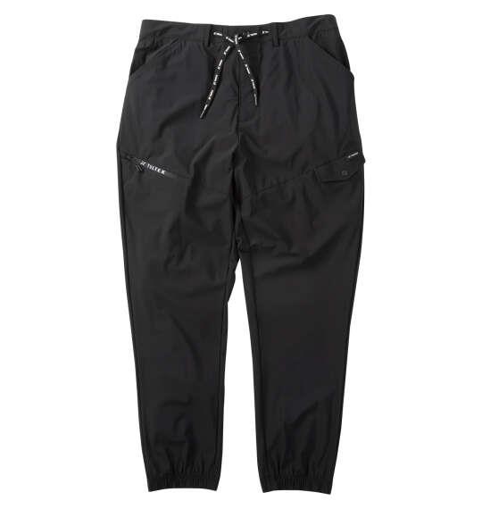 大きいサイズ メンズ TULTEX 冷感ストレッチ ジョガー パンツ ブラック 1274-6275-2 3L 4L 5L 6L 7L 8L