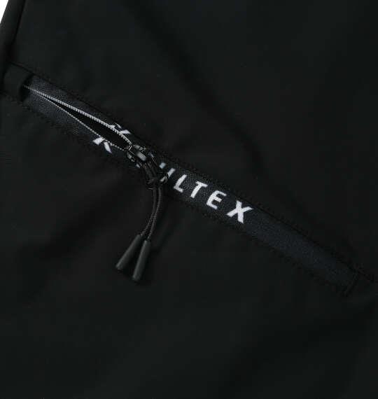 大きいサイズ メンズ TULTEX 冷感ストレッチ ハーフパンツ ブラック 1274-6276-2 3L 4L 5L 6L 7L 8L
