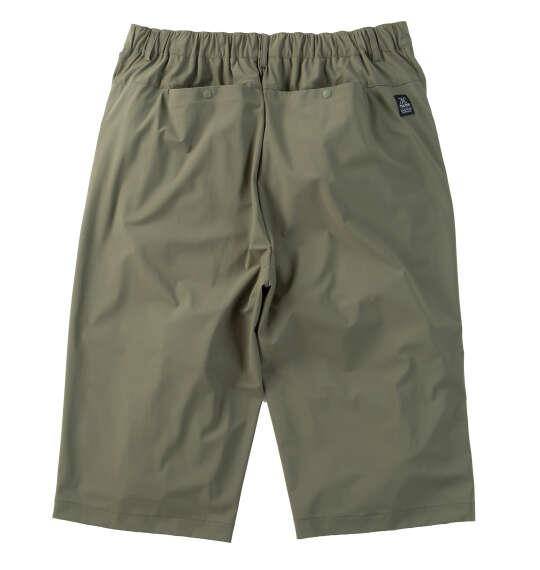 大きいサイズ メンズ TULTEX 冷感ストレッチ ハーフパンツ カーキ 1274-6276-3 3L 4L 5L 6L 7L 8L
