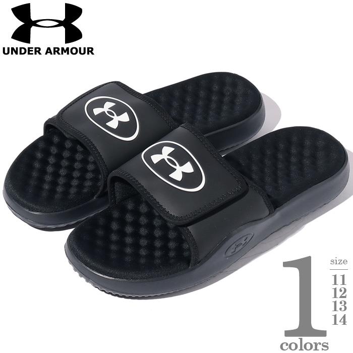 大きいサイズ メンズ UNDER ARMOUR アンダーアーマー サンダル イグナイト8 スライド USA直輸入 6000337-001