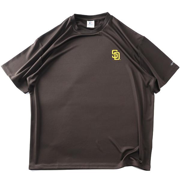 大きいサイズ メンズ MLB メジャーリーグ ドライ 半袖 Tシャツ 春夏新作 x5630m