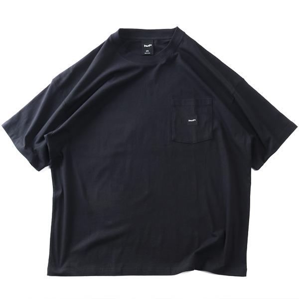 【ns623】大きいサイズ メンズ HUF ハフ ポケット付 半袖 Tシャツ BOX LOGO SS POCKET TEE USA直輸入 ts02617