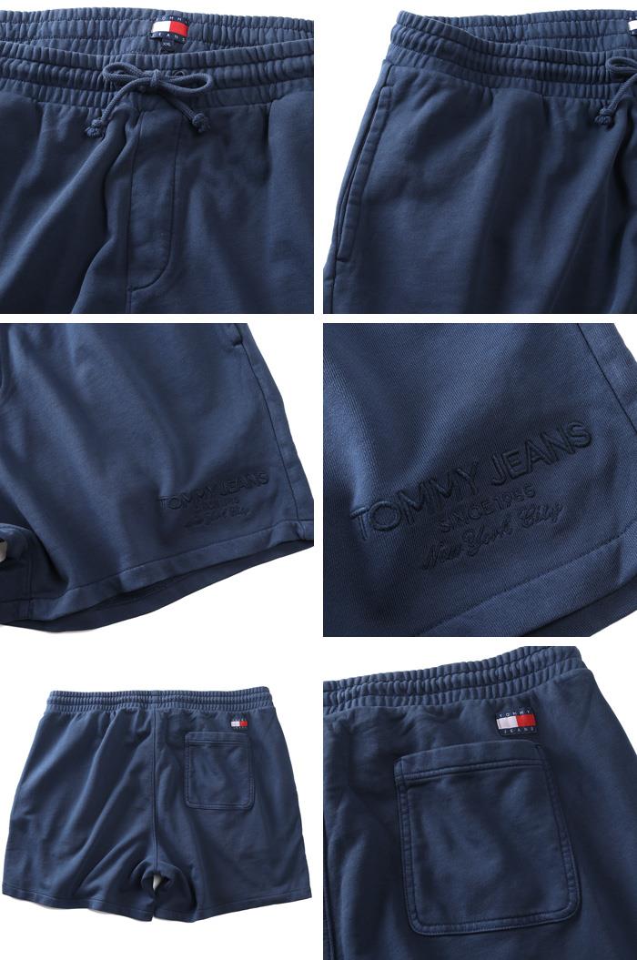 【ns623】大きいサイズ メンズ TOMMY JEANS トミージーンズ スウェット ショートパンツ ショーツ NEW CLASSICS BEACH SHORT USA直輸入 dm0dm22696