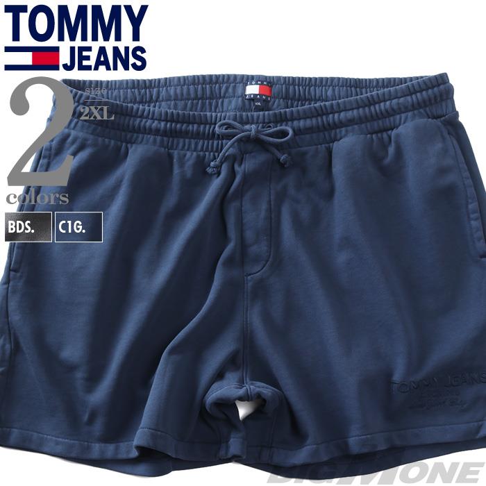 【ns623】大きいサイズ メンズ TOMMY JEANS トミージーンズ スウェット ショートパンツ ショーツ NEW CLASSICS BEACH SHORT USA直輸入 dm0dm22696