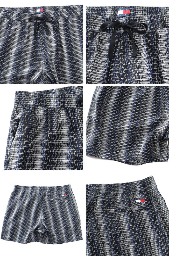 【ns623】大きいサイズ メンズ TOMMY JEANS トミージーンズ 総柄 ショートパンツ ショーツ AOP SHORT USA直輸入 dm0dm22829