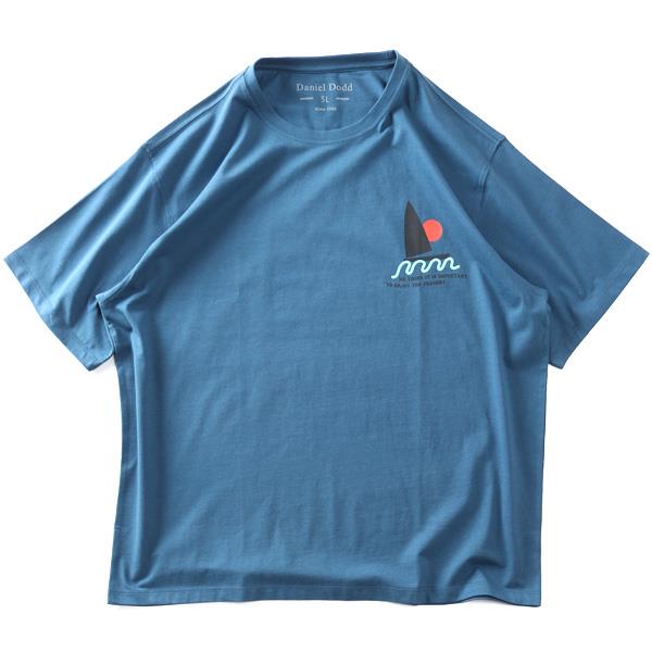 大きいサイズ メンズ DANIEL DODD プリント 半袖 Tシャツ 全8色 春夏新作 azt-2602pt3 【fre】