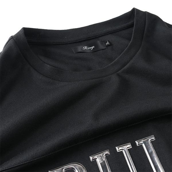 大きいサイズ メンズ RINGS リングス メタルプリント 半袖 Tシャツ 春夏新作 126560