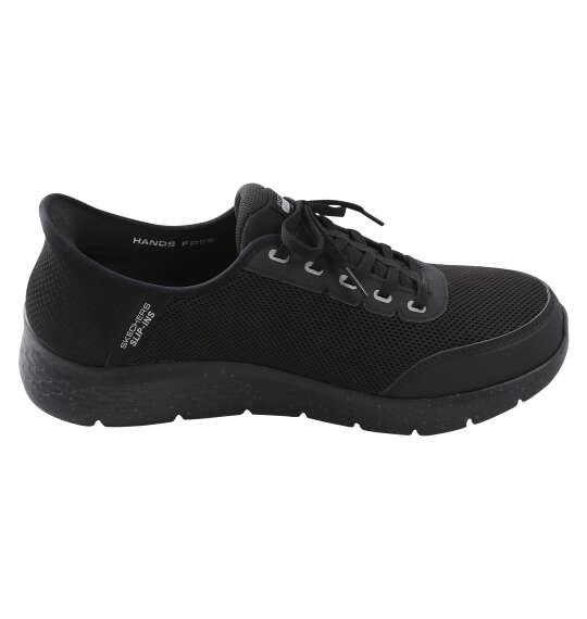 大きいサイズ メンズ SKECHERS スニーカー SLIP-INS GO WALK FLEX ブラック 1240-6260-1 30 31