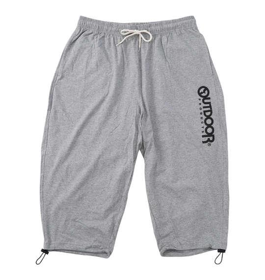 大きいサイズ メンズ OUTDOOR PRODUCTS 天竺 クロップド パンツ グレー 1254-6201-1 3L 4L 5L 6L 7L 8L