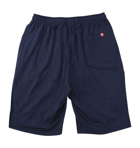 大きいサイズ メンズ OUTDOOR PRODUCTS 天竺 ハーフパンツ ネイビー 1254-6202-1 3L 4L 5L 6L 7L 8L