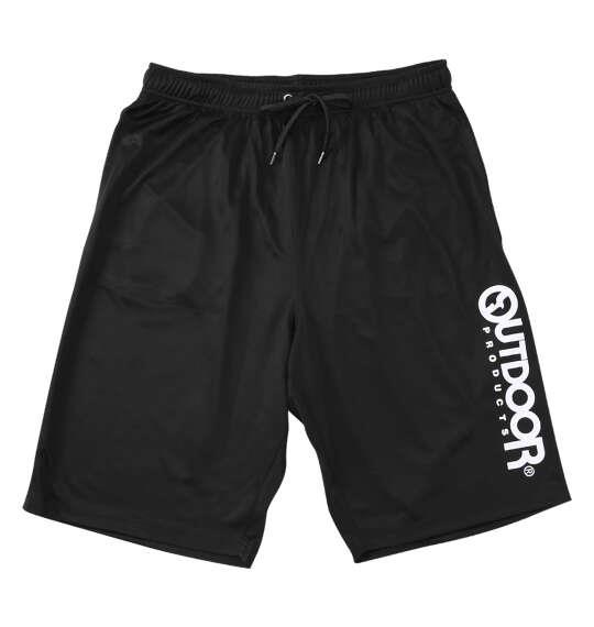 大きいサイズ メンズ OUTDOOR PRODUCTS DRYメッシュ ハーフパンツ ブラック 1254-6204-2 3L 4L 5L 6L 7L 8L