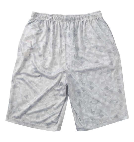 大きいサイズ メンズ OUTDOOR PRODUCTS DRYメッシュ総柄 ハーフパンツ グレー 1254-6205-1 3L 4L 5L 6L 7L 8L