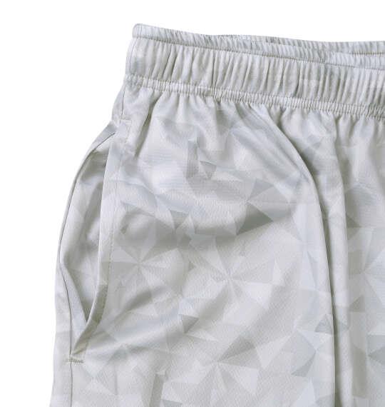 大きいサイズ メンズ OUTDOOR PRODUCTS DRYメッシュ総柄 ハーフパンツ グレー 1254-6205-1 3L 4L 5L 6L 7L 8L