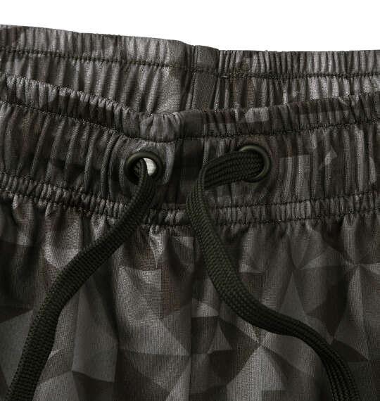 大きいサイズ メンズ OUTDOOR PRODUCTS DRYメッシュ総柄 ハーフパンツ ブラック 1254-6205-2 3L 4L 5L 6L 7L 8L