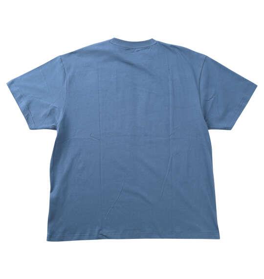 大きいサイズ メンズ OUTDOOR PRODUCTS 天竺 半袖 Tシャツ ブルーグレー 1258-6211-2 3L 4L 5L 6L 7L 8L