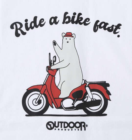 大きいサイズ メンズ OUTDOOR PRODUCTS 天竺 半袖 Tシャツ ホワイト 1258-6212-1 3L 4L 5L 6L 7L 8L