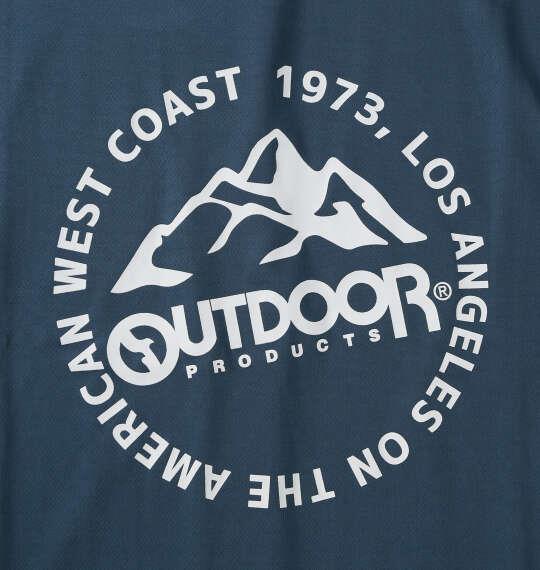 大きいサイズ メンズ OUTDOOR PRODUCTS DRYメッシュ 半袖 Tシャツ ブルーグレー 1258-6214-1 3L 4L 5L 6L 7L 8L