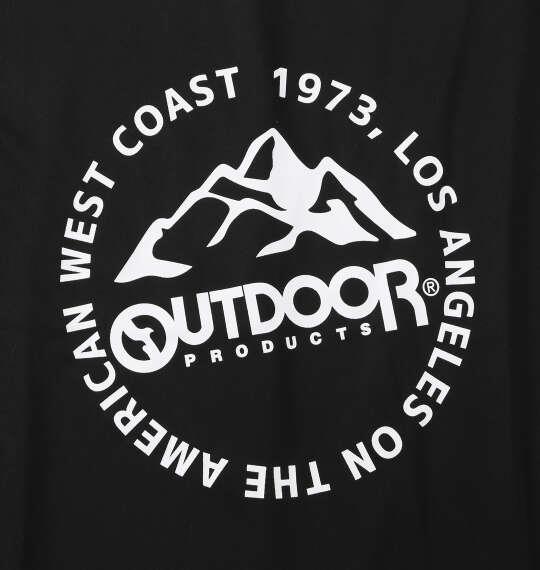 大きいサイズ メンズ OUTDOOR PRODUCTS DRYメッシュ 半袖 Tシャツ ブラック 1258-6214-2 3L 4L 5L 6L 7L 8L