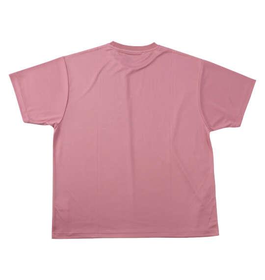 大きいサイズ メンズ OUTDOOR PRODUCTS DRYメッシュ 半袖 Tシャツ ピンク 1258-6214-3 3L 4L 5L 6L 7L 8L
