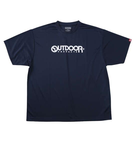 大きいサイズ メンズ OUTDOOR PRODUCTS DRYメッシュ 半袖 Tシャツ ネイビー 1258-6215-1 3L 4L 5L 6L 7L 8L