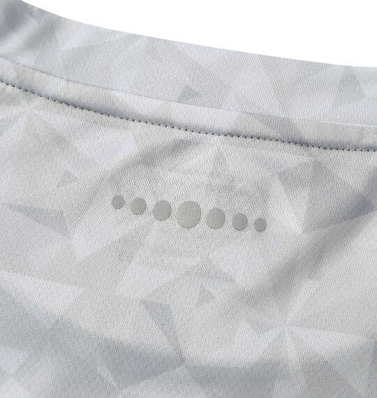 大きいサイズ メンズ OUTDOOR PRODUCTS DRYメッシュ総柄 半袖 Tシャツ グレー 1258-6216-1 3L 4L 5L 6L 7L 8L