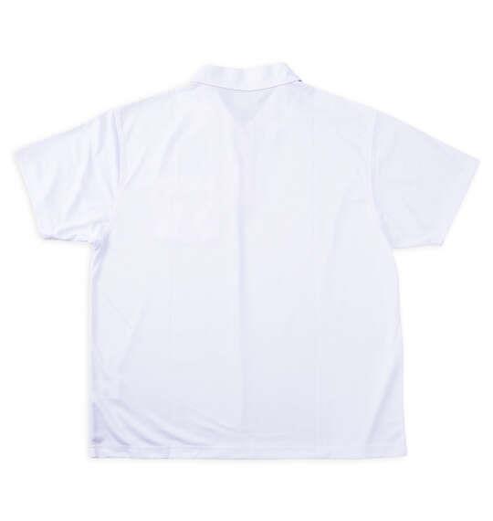 大きいサイズ メンズ OUTDOOR PRODUCTS DRYメッシュ 半袖 ポロシャツ ホワイト 1258-6217-1 3L 4L 5L 6L 7L 8L