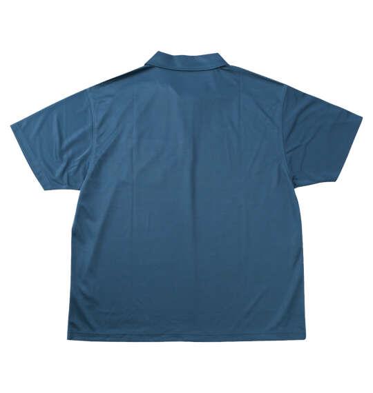 大きいサイズ メンズ OUTDOOR PRODUCTS DRYメッシュ 半袖 ポロシャツ ブルーグレー 1258-6217-3 3L 4L 5L 6L 7L 8L