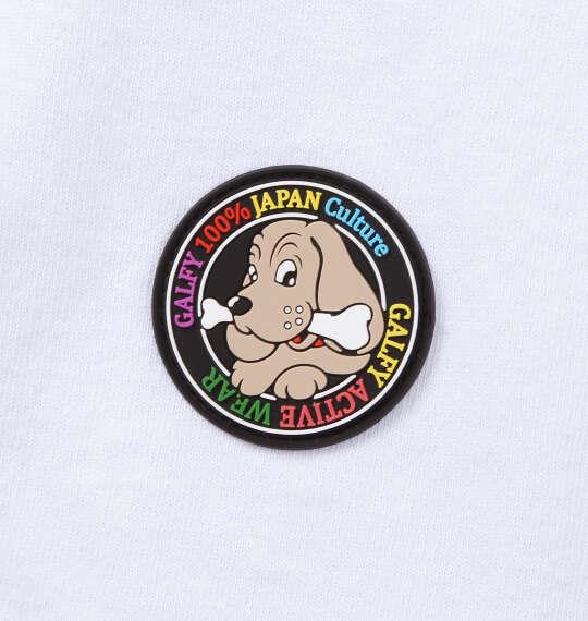 大きいサイズ メンズ GALFY おしゃぶりワンワンカラフルロゴ 半袖 Tシャツ ホワイト 1258-6266-1 3L 4L 5L 6L