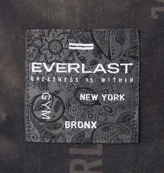 大きいサイズ メンズ EVERLAST 総柄プリント ハーフパンツ ブラック 1274-6500-2 3L 4L 5L 6L