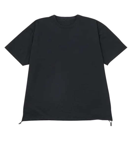 大きいサイズ メンズ EVERLAST ストレッチメッシュ 半袖 Tシャツ ブラック 1278-6700-2 3L 4L 5L 6L