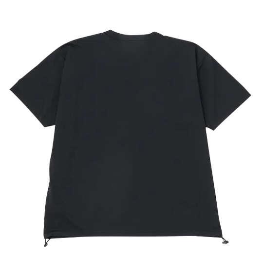 大きいサイズ メンズ EVERLAST ストレッチメッシュ 半袖 Tシャツ ブラック 1278-6700-2 3L 4L 5L 6L