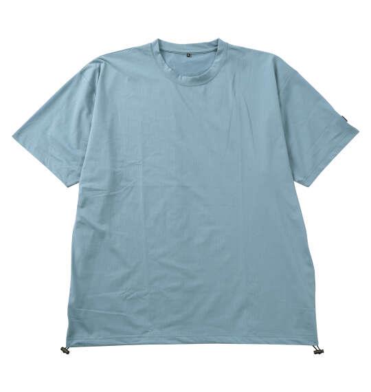 大きいサイズ メンズ EVERLAST ストレッチメッシュ 半袖 Tシャツ サックス 1278-6700-4 3L 4L 5L 6L