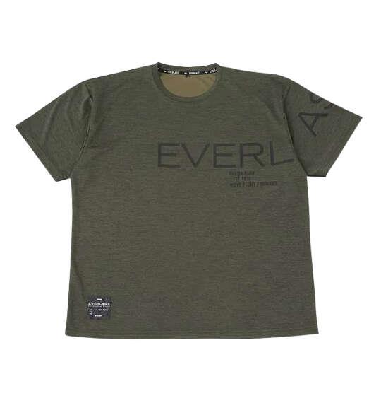 大きいサイズ メンズ EVERLAST カチオン 半袖 Tシャツ ダークグリーン 1278-6702-3 3L 4L 5L 6L