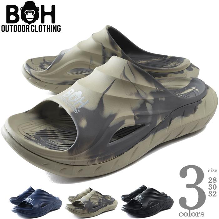 大きいサイズ メンズ BH ビィエイチ コージーパッド 厚底 サンダル 春夏新作 bhsn-260301