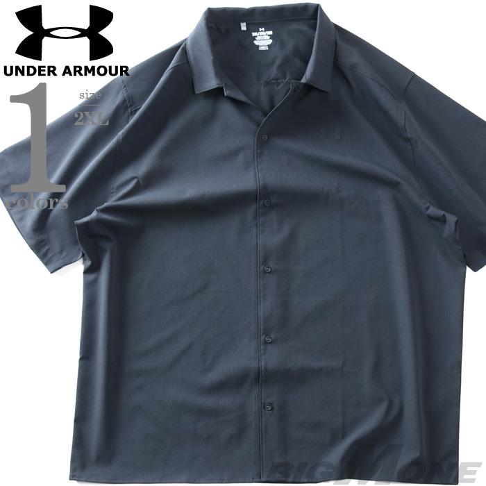 大きいサイズ メンズ UNDER ARMOUR アンダーアーマー 半袖 カジュアル シャツ EXPLOR AIRVENT WOVEN SS USA直輸入 6009180-016