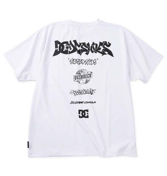 大きいサイズ メンズ DCSHOES 26TECH GRAFFITI 半袖 Tシャツ ホワイト 1278-6233-1 3L 4L 5L 6L
