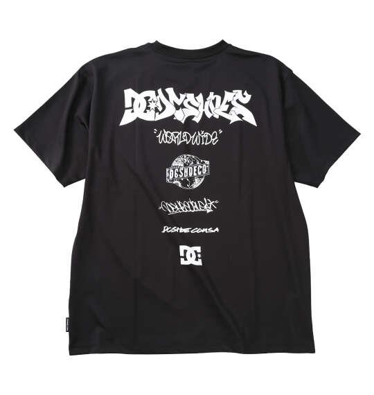 大きいサイズ メンズ DCSHOES 26TECH GRAFFITI 半袖 Tシャツ ブラック 1278-6233-2 3L 4L 5L 6L