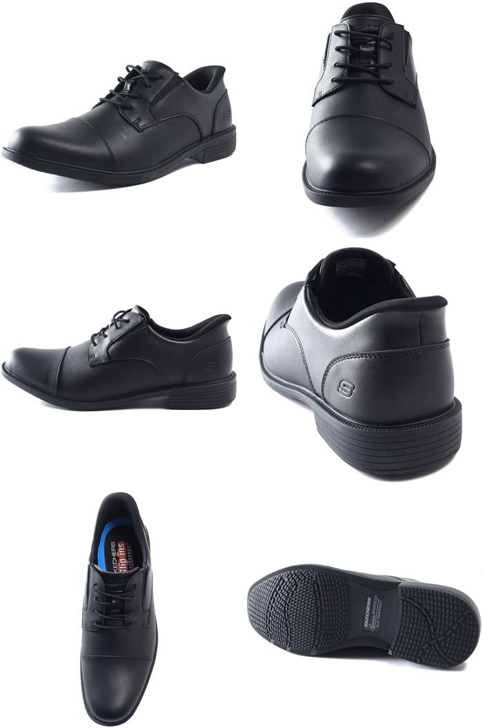 大きいサイズ メンズ SKECHERS スケッチャーズ 防水 防滑ソール シューズ DRESTON-RAMSEY 春夏新作 205837