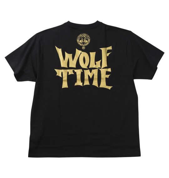 大きいサイズ メンズ 新日本プロレス ウルフアロン 半袖 Tシャツ ブラック 1278-6590-1 3L 4L 5L 6L 8L